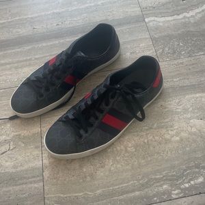 Super cool GUCCI shoes. They were worn once and grown out of.